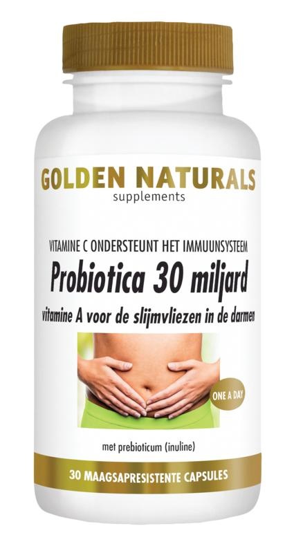 Golden Naturals Golden Naturals Probiotica 30 miljard