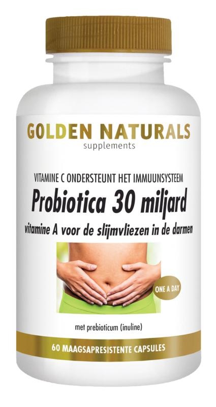 Golden Naturals Probiotica 30 miljard Golden Naturals Probiotica 30 miljard
