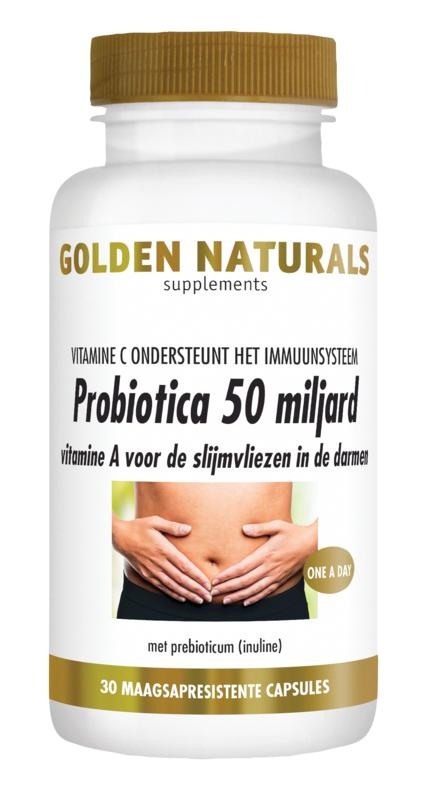 Golden Naturals Golden Naturals Probiotica Strong 50 miljard