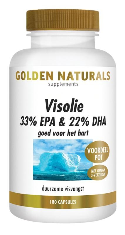 Golden Naturals Golden Naturals Visolie 33% EPA & 22% DHA