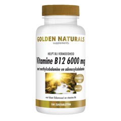 Golden Naturals Vitamine B12 6000 mcg