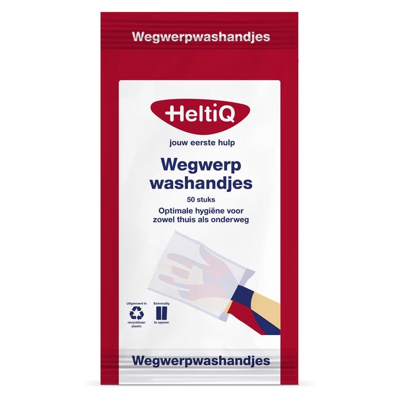 Heltiq Heltiq Wegwerpwashand 15 x 23cm (50 st)