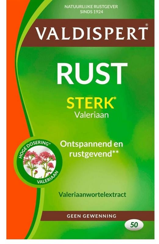 Valdispert Valdispert Rust sterk (50 Dragees)