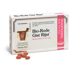 Pharma Nord Bio active rode gist rijst (150 tab)