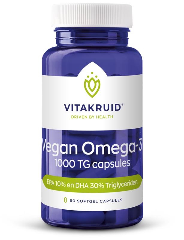 Vitakruid Vitakruid Omega 3 1000 tg vegan (60 Softgels)