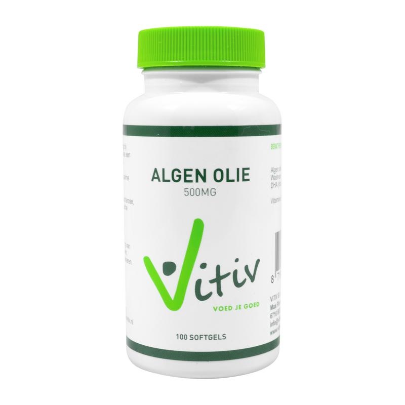 Vitiv Vitiv Algenolie 500mg (100 caps)