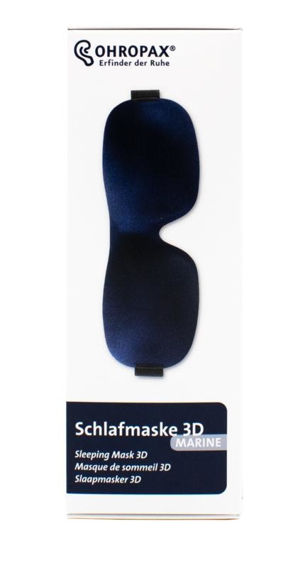 Ohropax Ohropax Slaapmasker blauw geweven (1 st)