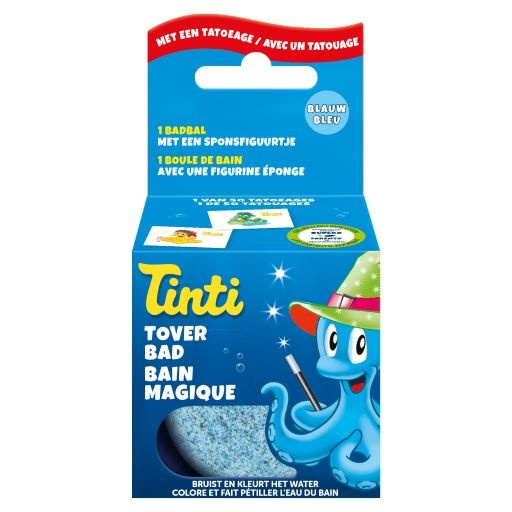 Tinti Tinti Magic bath blue with tattoo (1 st)