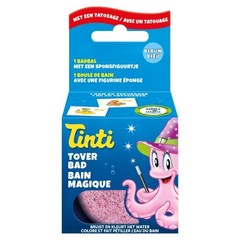 Tinti Magic bath pink with tattoo (1 st)