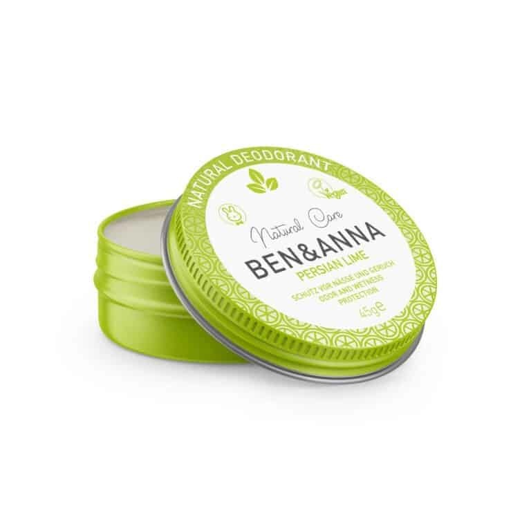 Ben & Anna Ben & Anna Natural deodorant creme persian lime (45 gr)