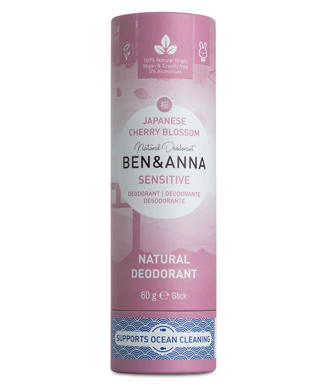 Ben & Anna Ben & Anna Deodorant cherry blossom sensitive (60 gr)