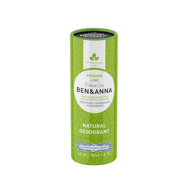 Ben & Anna Ben & Anna Deodorant persian lime papertube (40 gr)
