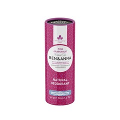 Ben & Anna Deodorant pink grapefruit papertube (40 gr)