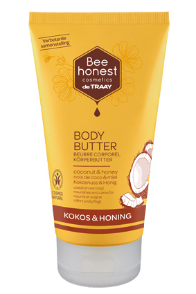 Traay Bee Honest Traay Bee Honest Bodybutter kokos & honing (150 ml)