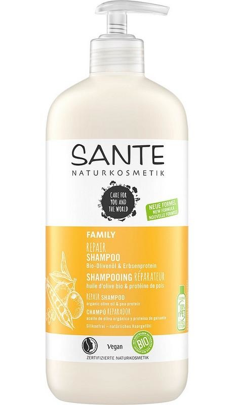 Sante Sante Family repair shampoo organic olive oil (250 ml)