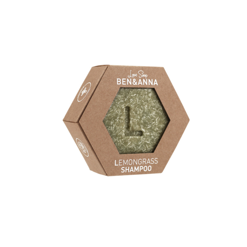 Ben & Anna Love soap shampoo lemon grass (60 Gram) Ben & Anna Love soap shampoo lemon grass (60 Gram)