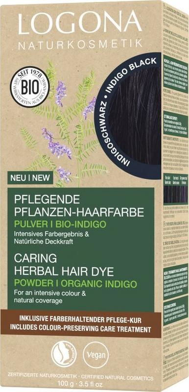 Logona Logona Haarkleuring 11 indigo zwart (100 gr)