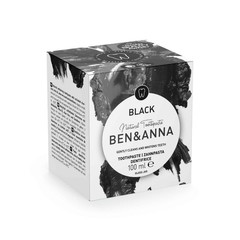 Ben & Anna Tandpasta zwart active charcoal (100 gr)