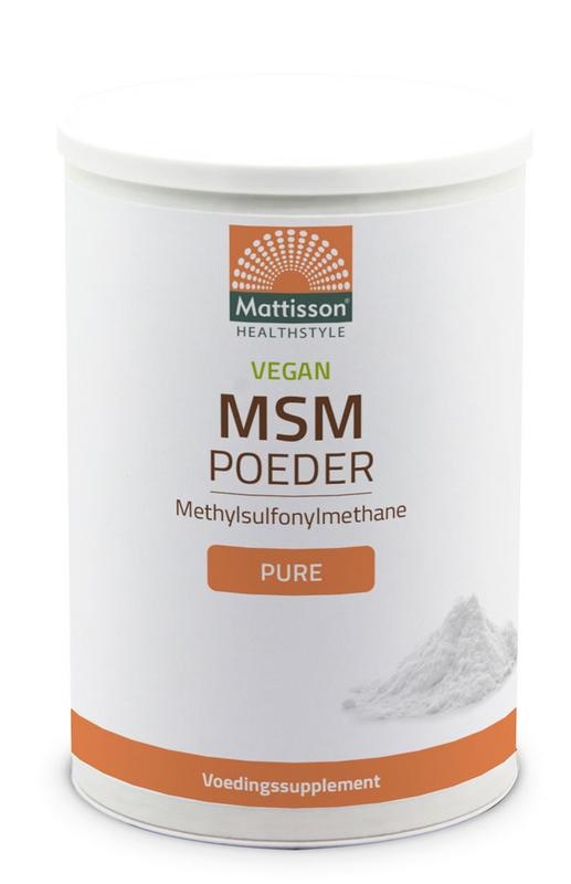 Mattisson Mattisson MSM poeder vegan (550 gr)