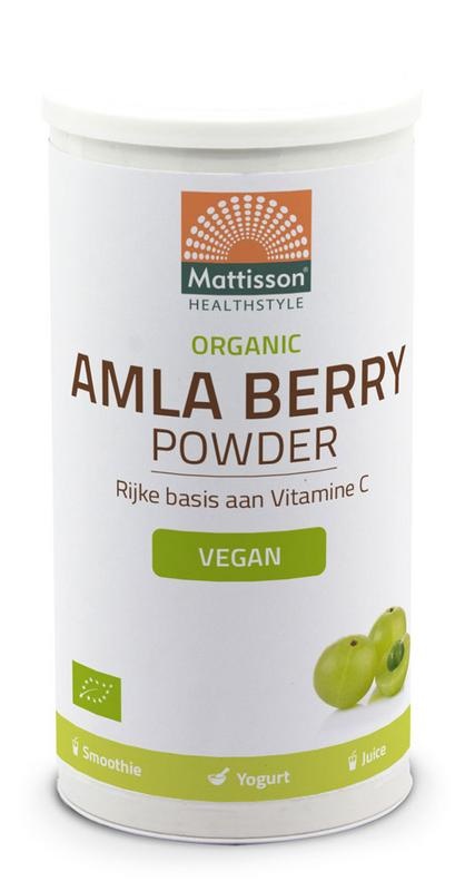 Mattisson Mattisson Organic amla berry bio (220 gr)