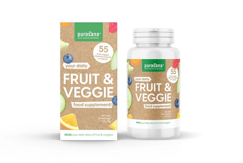 Purasana Purasana Fruit & veggie (60 caps)