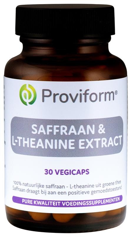 Saffraan 30mg active & theanine 100mg Saffraan 30mg active & theanine 100mg