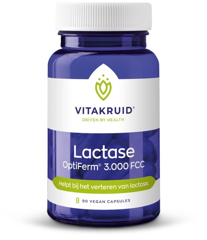 Vitakruid Vitakruid Lactase optiferm 3000 FCC (90 vega caps)
