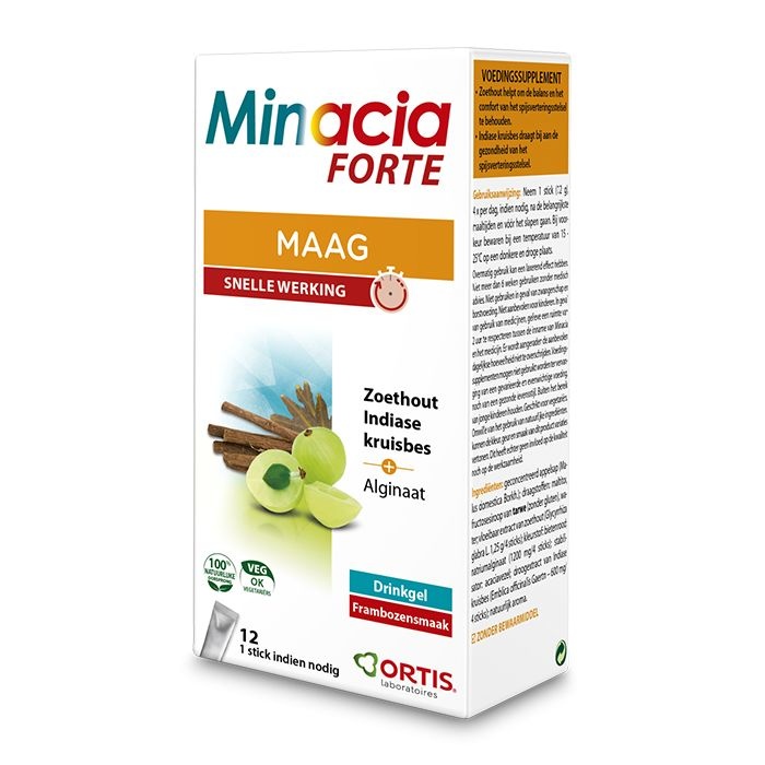 Ortis Ortis Minacia forte gelsticks (12 st)