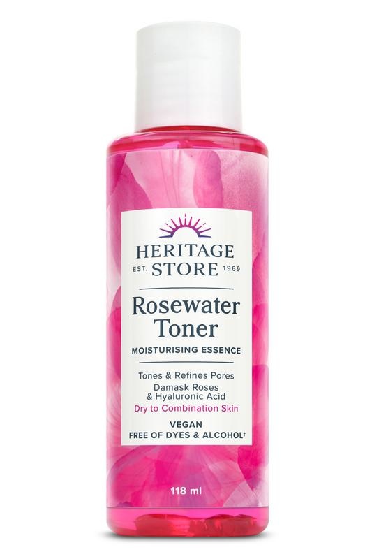 Heritage Store Heritage Store Rosewater facial toner (118 ml)