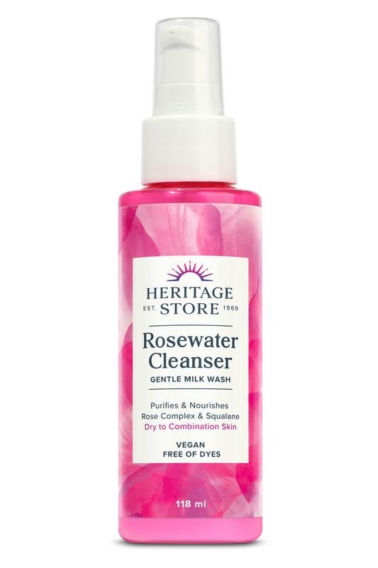 Heritage Store Heritage Store Rosewater cleanser (118 ml)