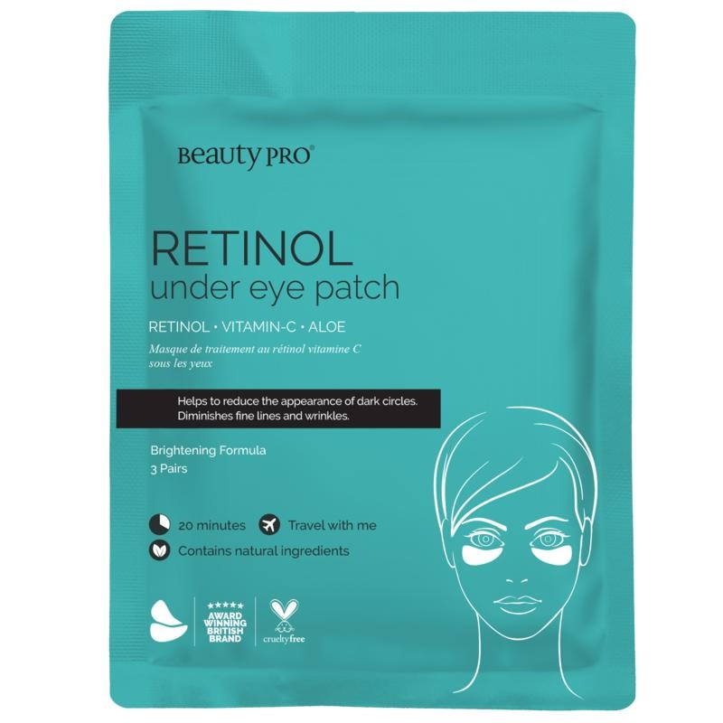 Beauty Pro Retinol under eye mask (3 Paar)