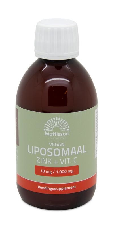 Vegan Liposomaal Zink + Vitamine C - 250ml