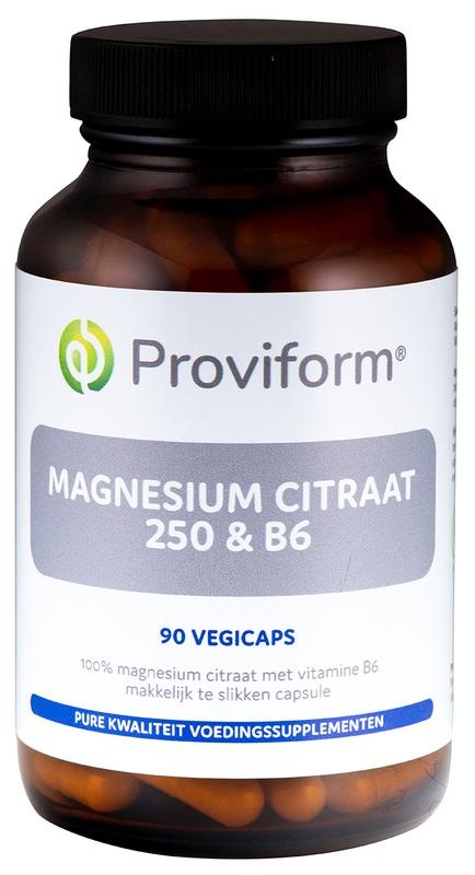 Proviform Proviform Magnesium citraat 250 & B6 (90 vega caps)