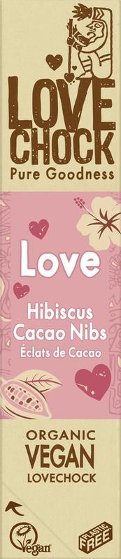 Lovechock Lovechock Hibiscus cacao nibs (40 gr)