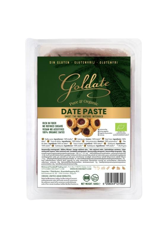 Goldate Goldate Dadelpasta (500 gr)