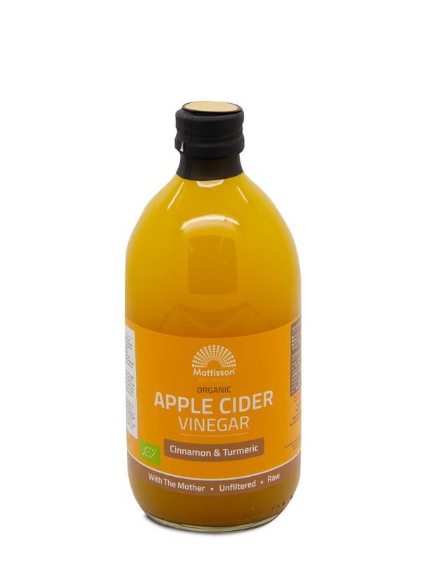 Mattisson Organic apple cider vinegar cinnamon turmeric bio (500 Milliliter)