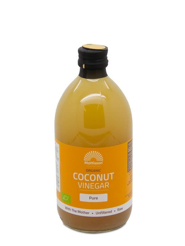 Mattisson Organic coconut vinegar pure (500 Milliliter) Mattisson Organic coconut vinegar pure (500 Milliliter)