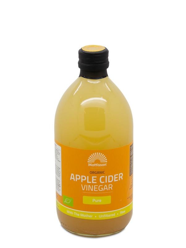 Mattisson Organic apple cider vinegar pure bio (500 Milliliter) Mattisson Organic apple cider vinegar pure bio (500 Milliliter)