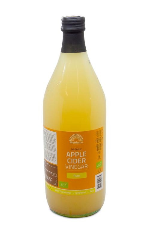 Mattisson Mattisson Organic apple cider vinegar pure bio (1 ltr)