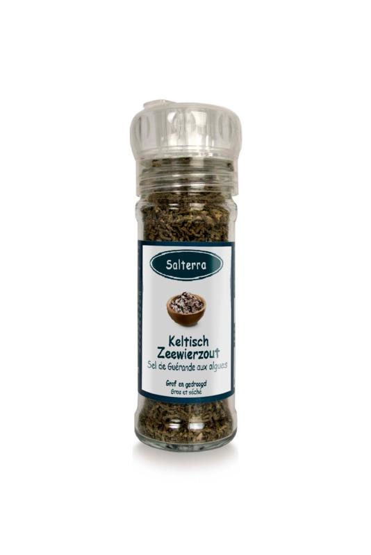 Salterra Salterra Keltisch zeewierzout grof droog strooimolen (55 gr)