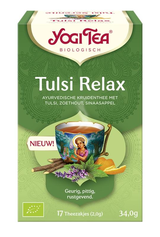 Yogi Tea Yogi Tea Tulsi relax (17 Zakjes)