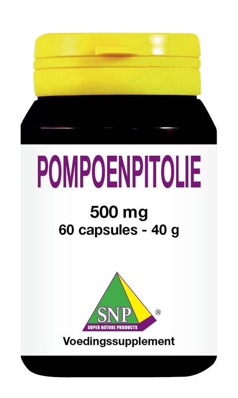 SNP SNP Pompoenpitolie 500mg (60 caps)