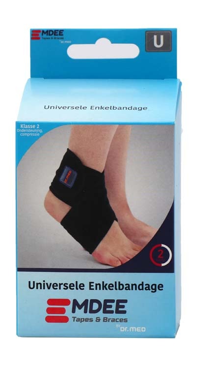 Emdee Emdee Enkel supportband blauw (1 st)