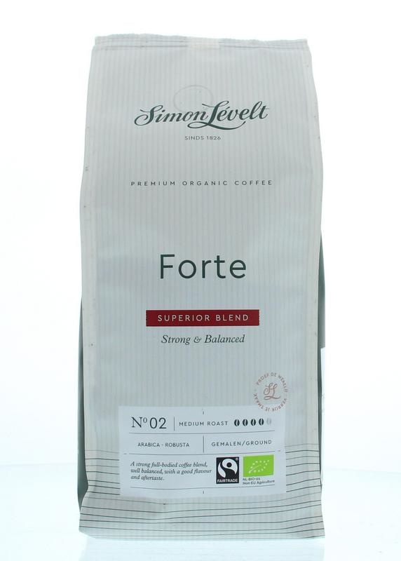 Simon Levelt Simon Levelt Cafe forte superior blend bio (500 gr)