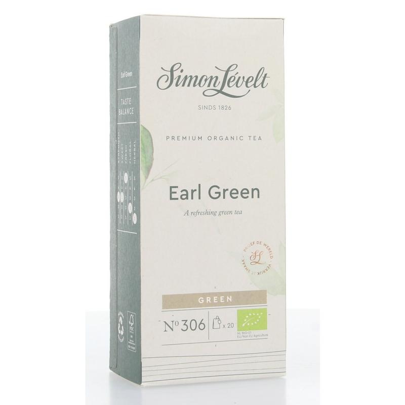 Simon Levelt Simon Levelt Green earl grey bio (20 Zakjes)