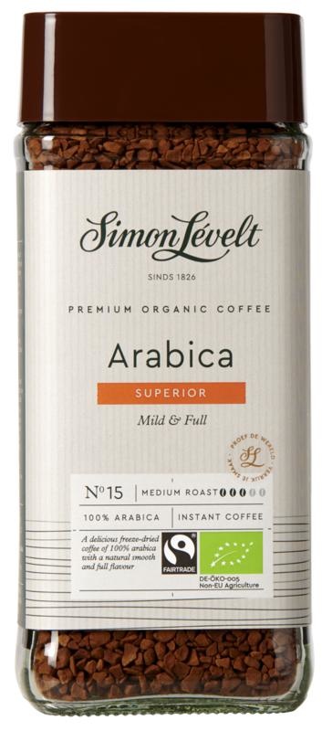 Simon Levelt Simon Levelt Cafe organico Arabica instant bio (100 gr)