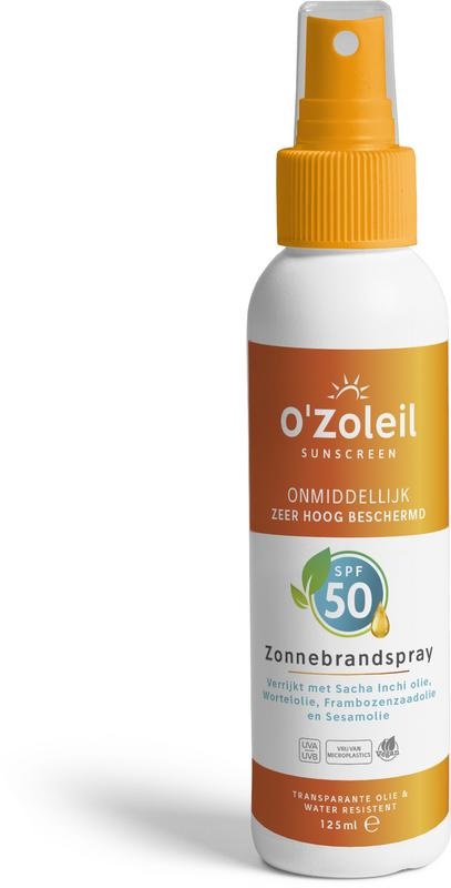 O'Zoleil O'Zoleil Zonnebrandspray SPF50 (125 ml)