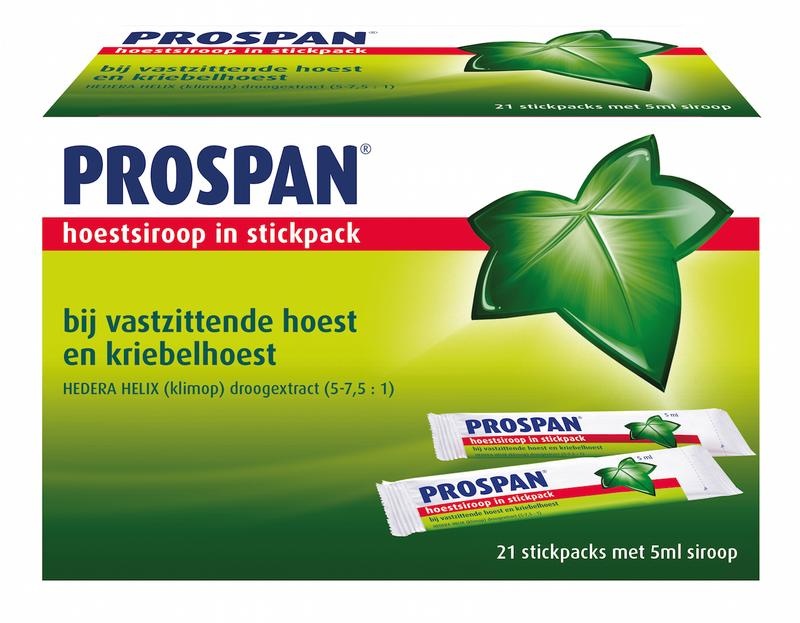 Prospan Hedera helix stickpack 5 ml (21 Stuks)