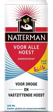 Natterman Natterman Voor alle hoest kind (180 ml)