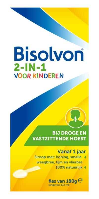 Bisolvon Bisolvon Drank 2-in-1 kind (133 ml)